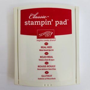 🎀SOLD🎀 Stampin Up! Classic Stampin' Pad - Real Red